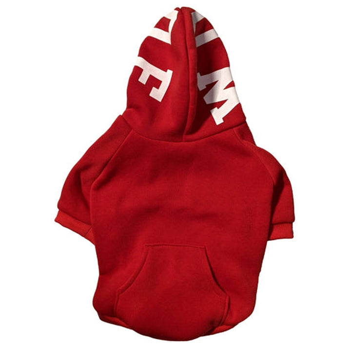 Cosmo Woof Hoodie, Red