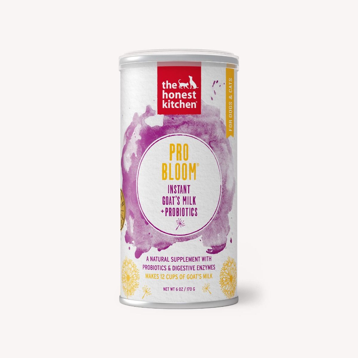 Honest Kitchen Dog/cat Instant Goat Milk + Probiotic