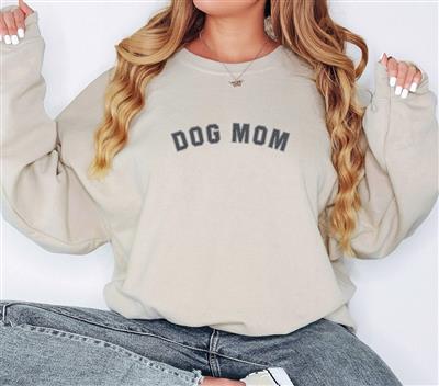 DOG MOM Crewneck Sweatshirt