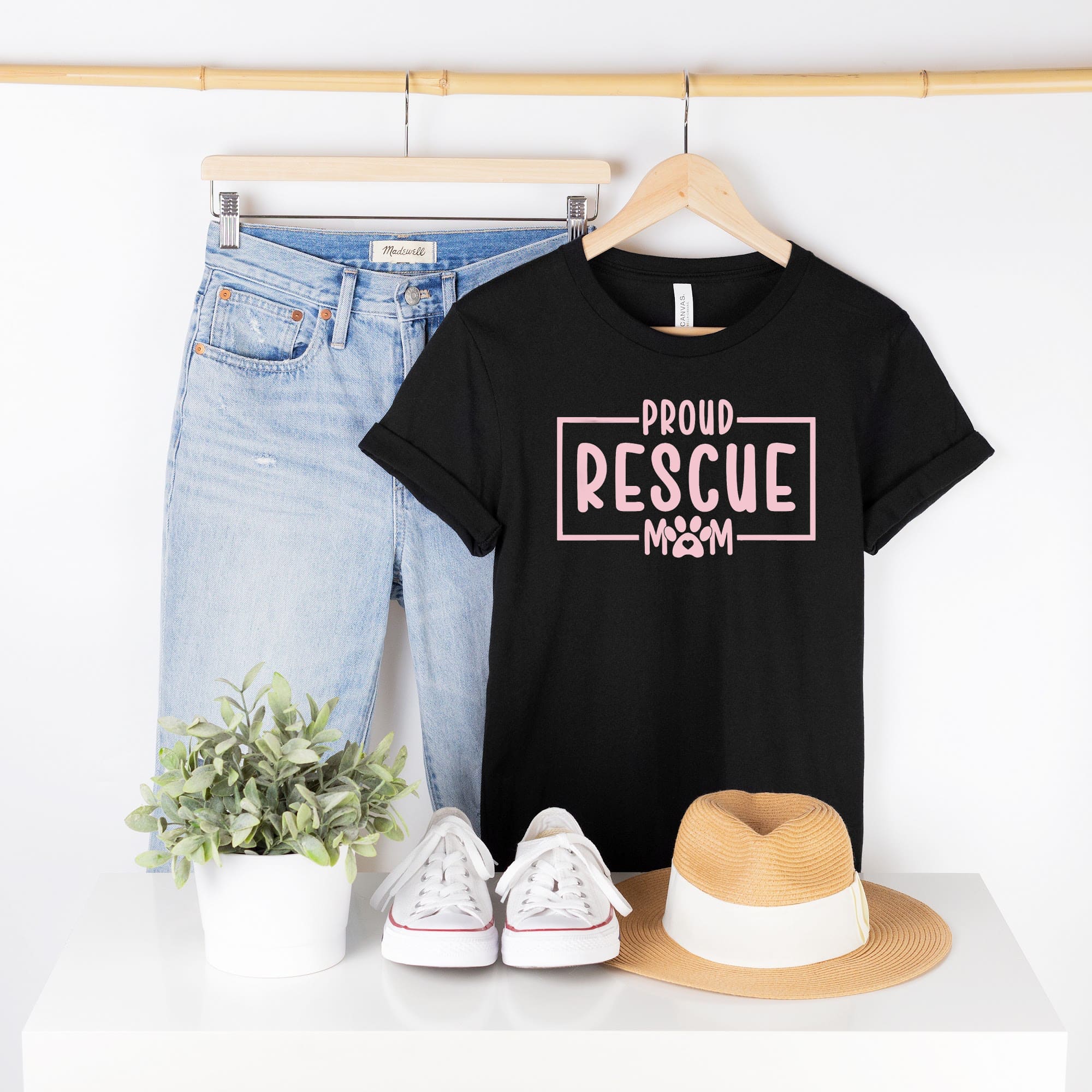 PROUD RESCUE MOM Shirt | People Shirts