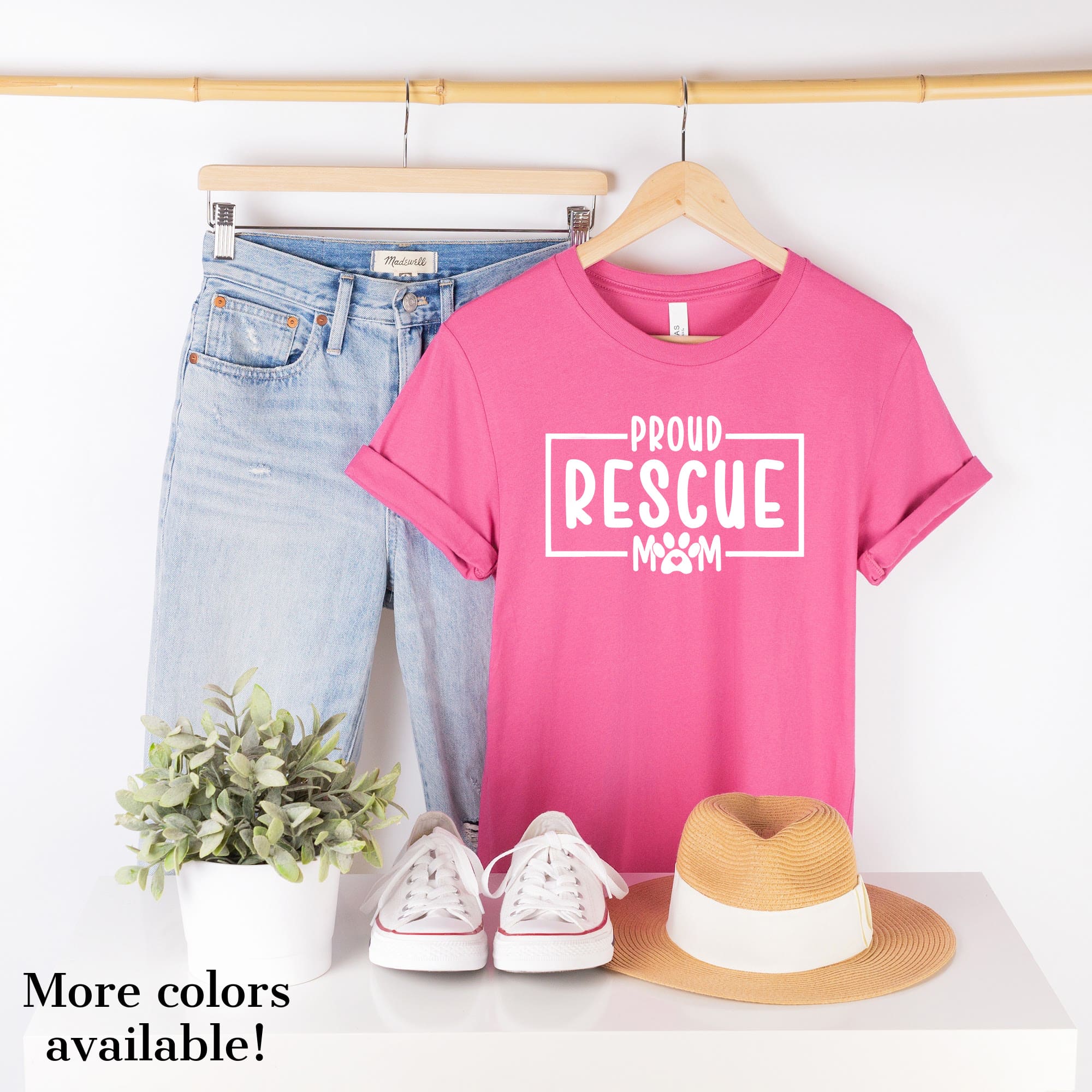 PROUD RESCUE MOM Shirt | People Shirts