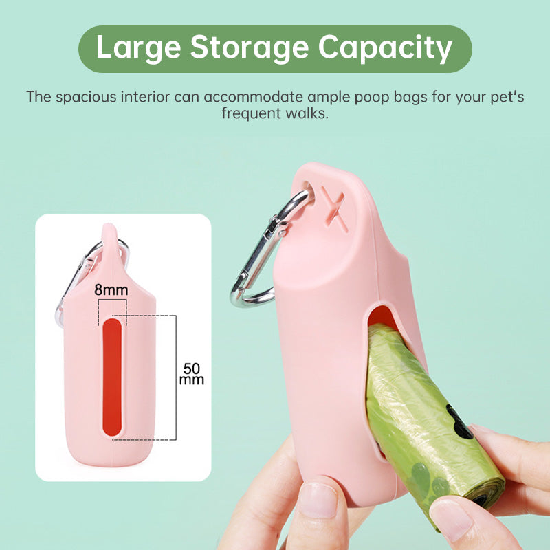 Silicone Dog Waste Bag Dispenser and Holder