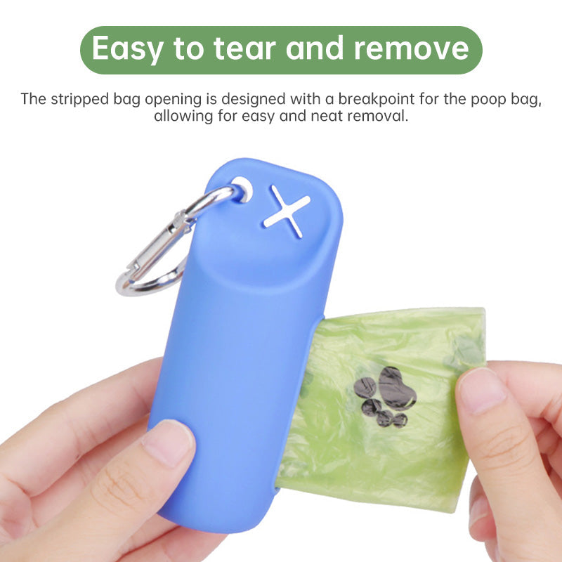 Silicone Dog Waste Bag Dispenser and Holder