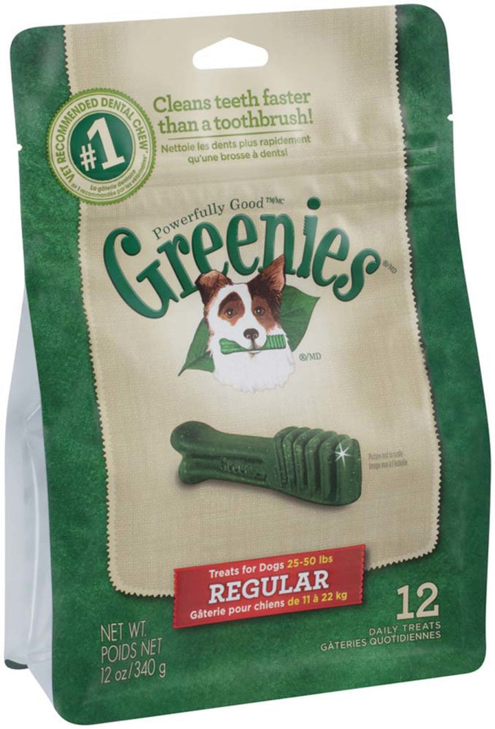 Golosinas dentales frescas Greenies para perros
