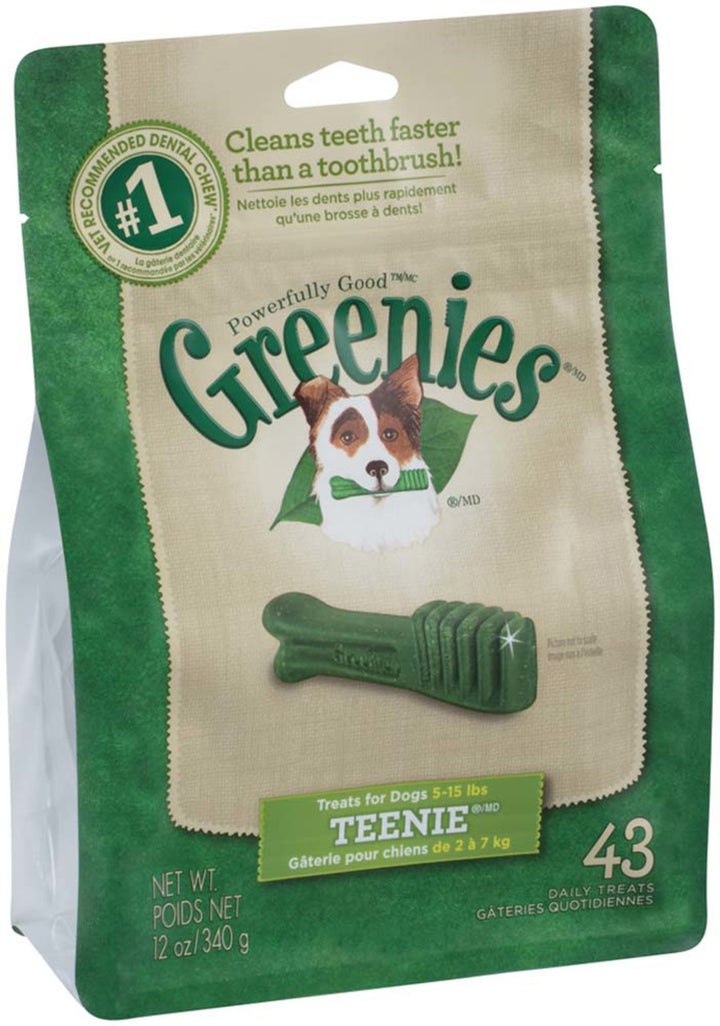Golosinas dentales frescas Greenies para perros