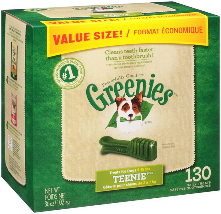 Golosinas dentales frescas Greenies para perros