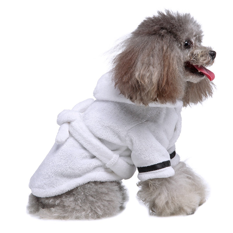 Dog Bathrobe and Drying Towel