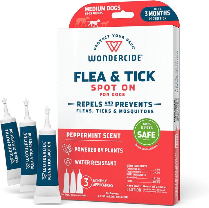 Wondercide Flea And Tick Spot On For Dogs