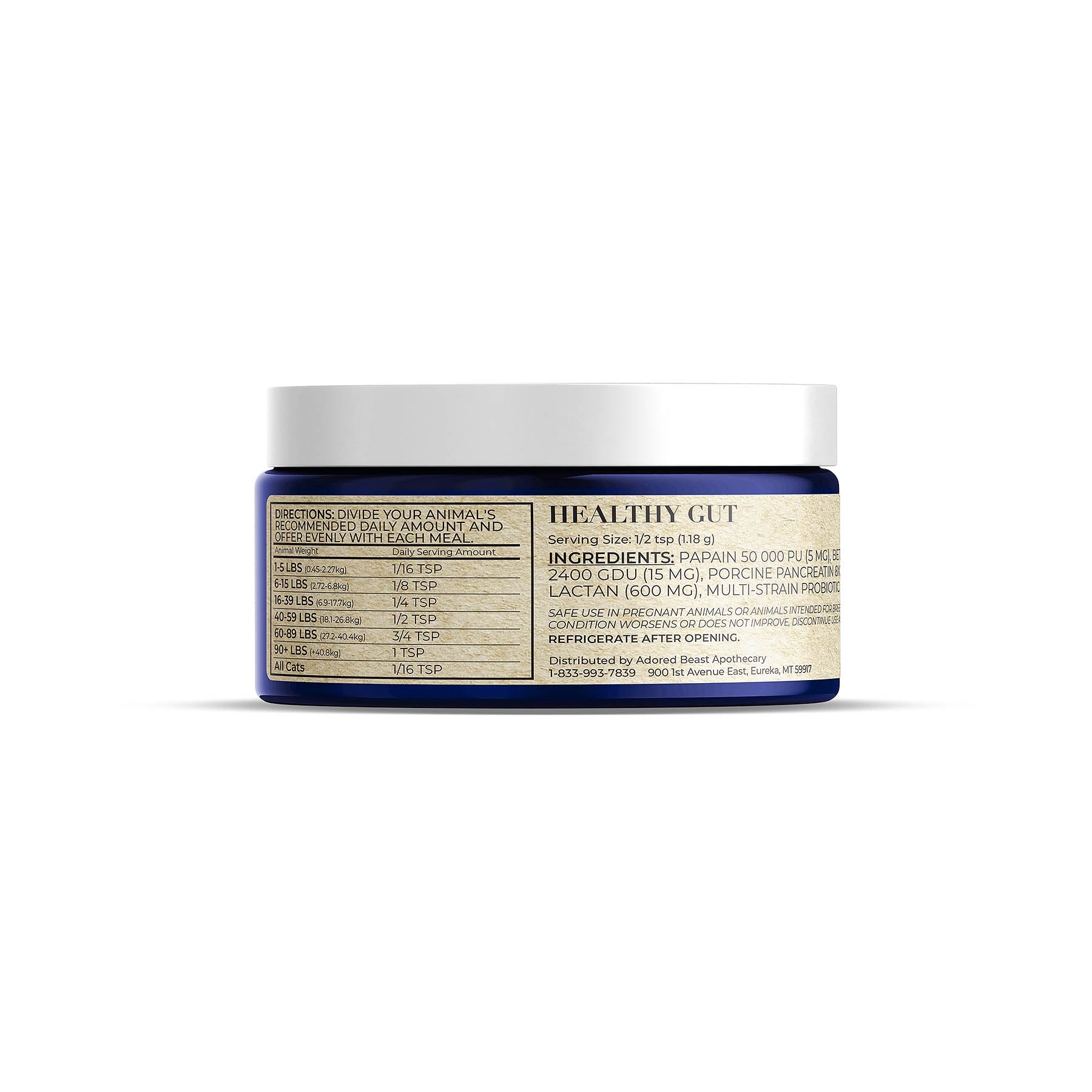 Adored Beast Healthy Gut Digestive Enzyme / Pre & Probiotic