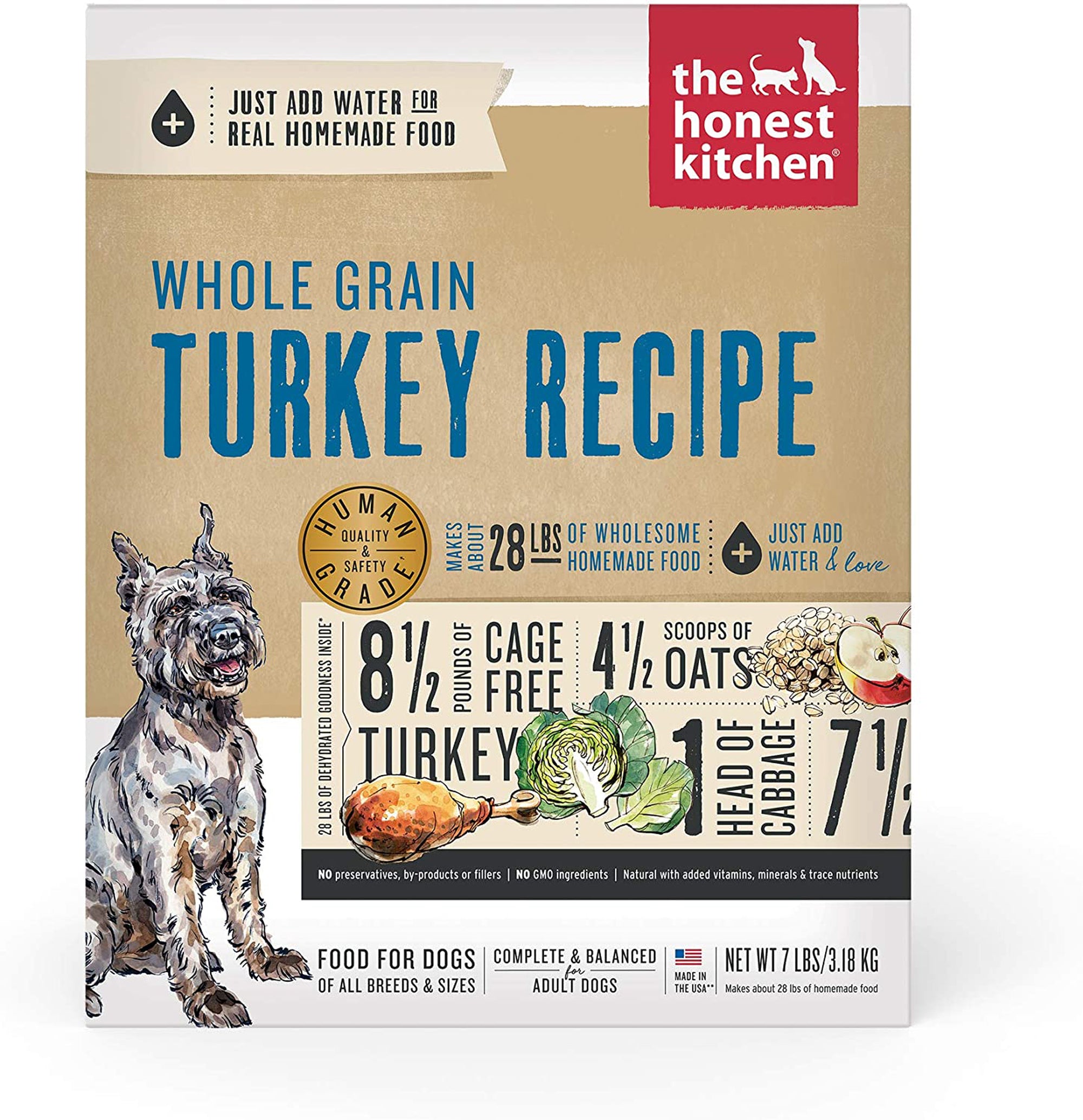 The Honest Kitchen Dehydrated Whole Grain Dog Food