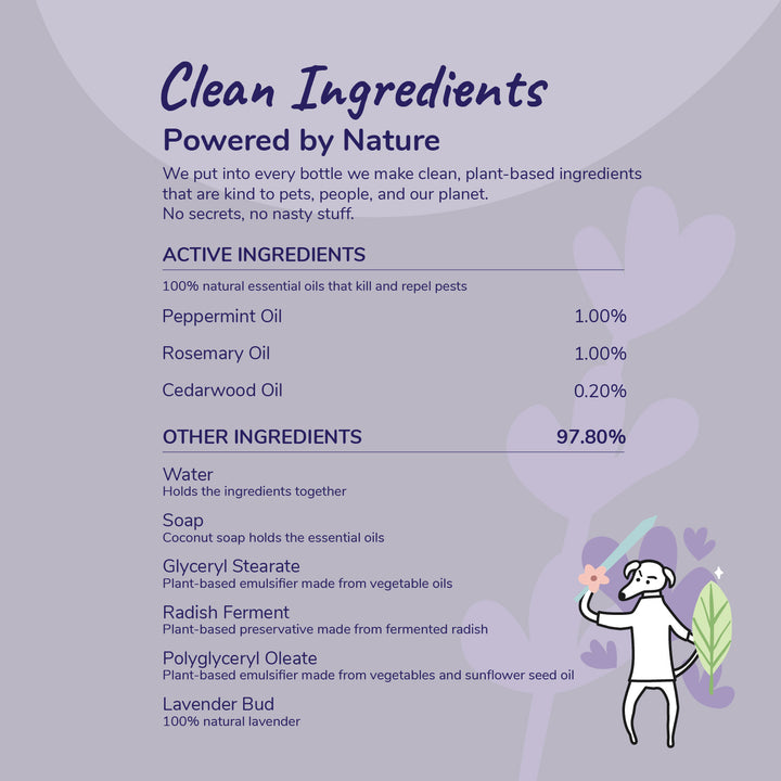 Kin+Kind Plant-Based Flea and Tick Protect Spray