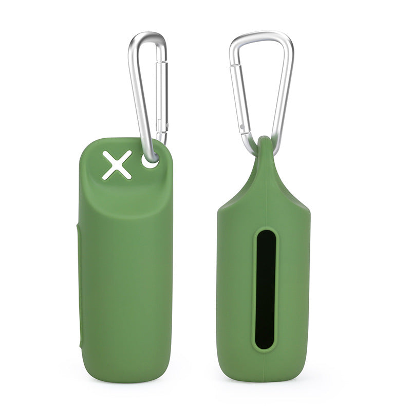 Silicone Dog Waste Bag Dispenser and Holder