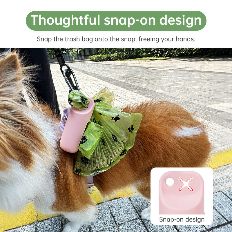 Silicone Dog Waste Bag Dispenser and Holder