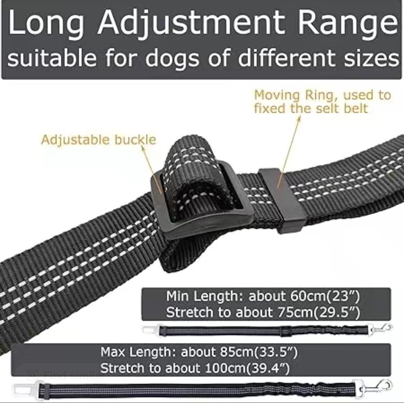 Dog Seat Belt Strap