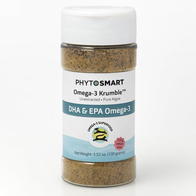 PhytoSmart Omega-3 Krumble - DHA & EPA - Shaker Top
