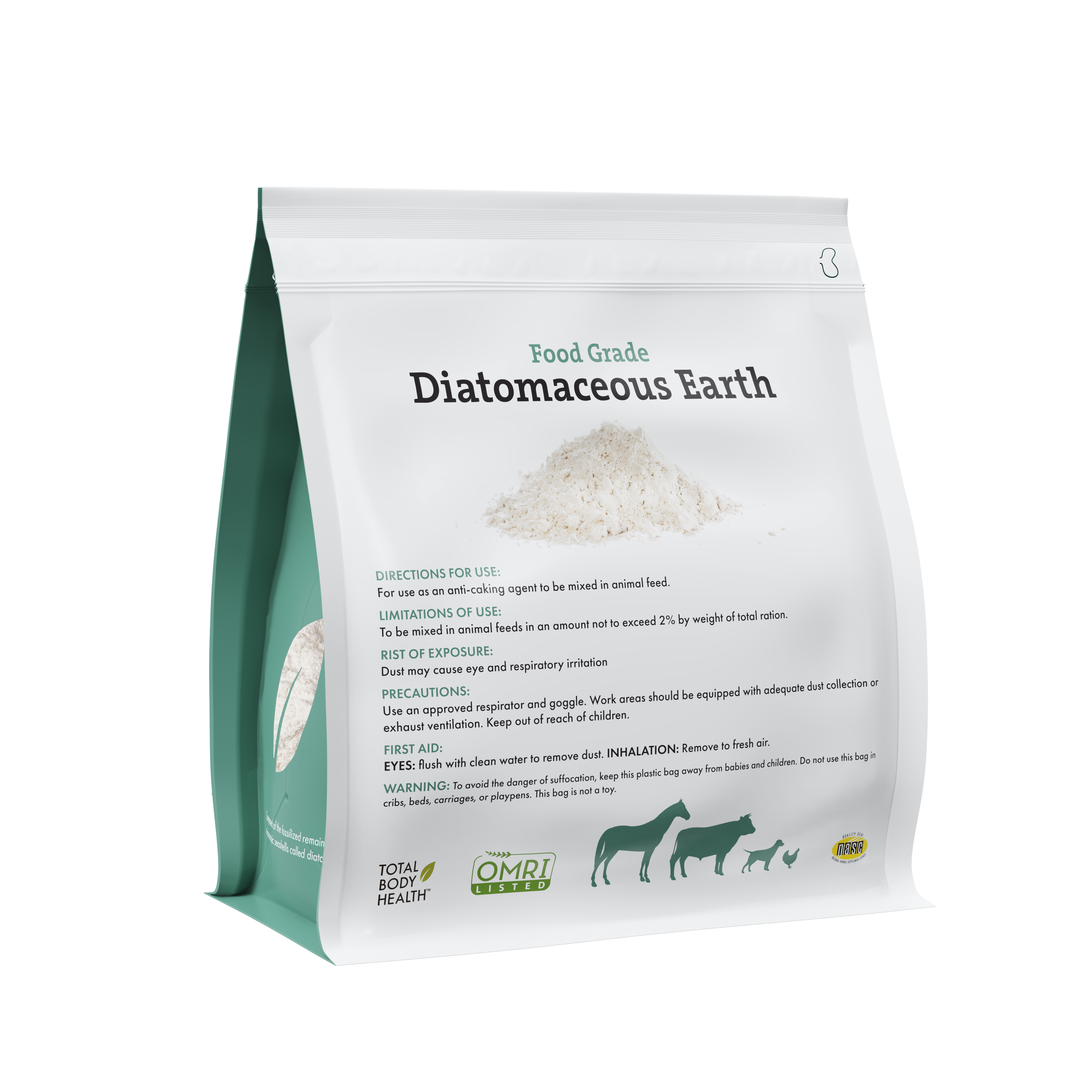 Wholistic Pet Organics Diatomaceous Earth