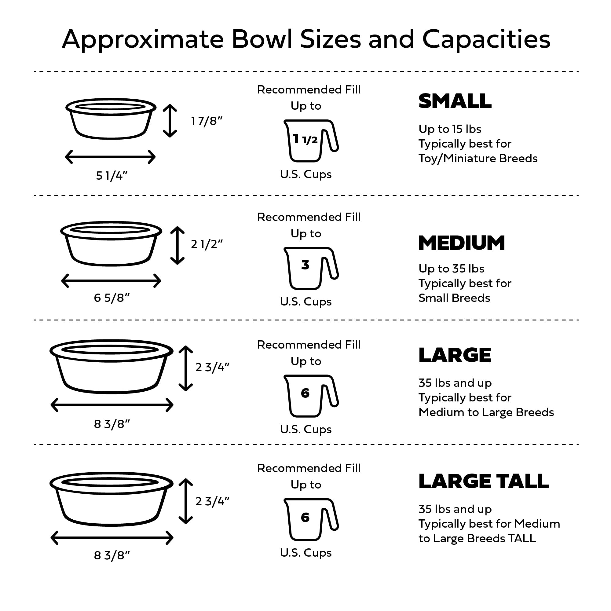 Wood & Metal Elevated Food Bowl