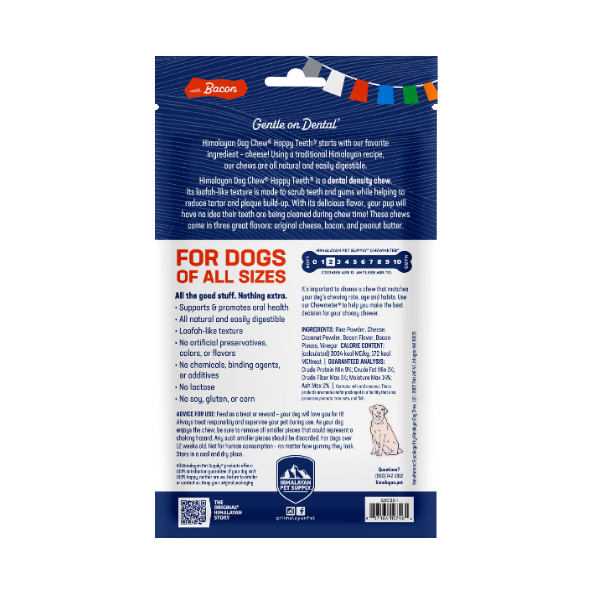Himalayan Pet Supply Happy Teeth Dog Chews