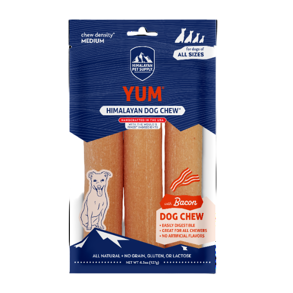 Himalayan Pet Company "Yum" Dog Chew, Bacon