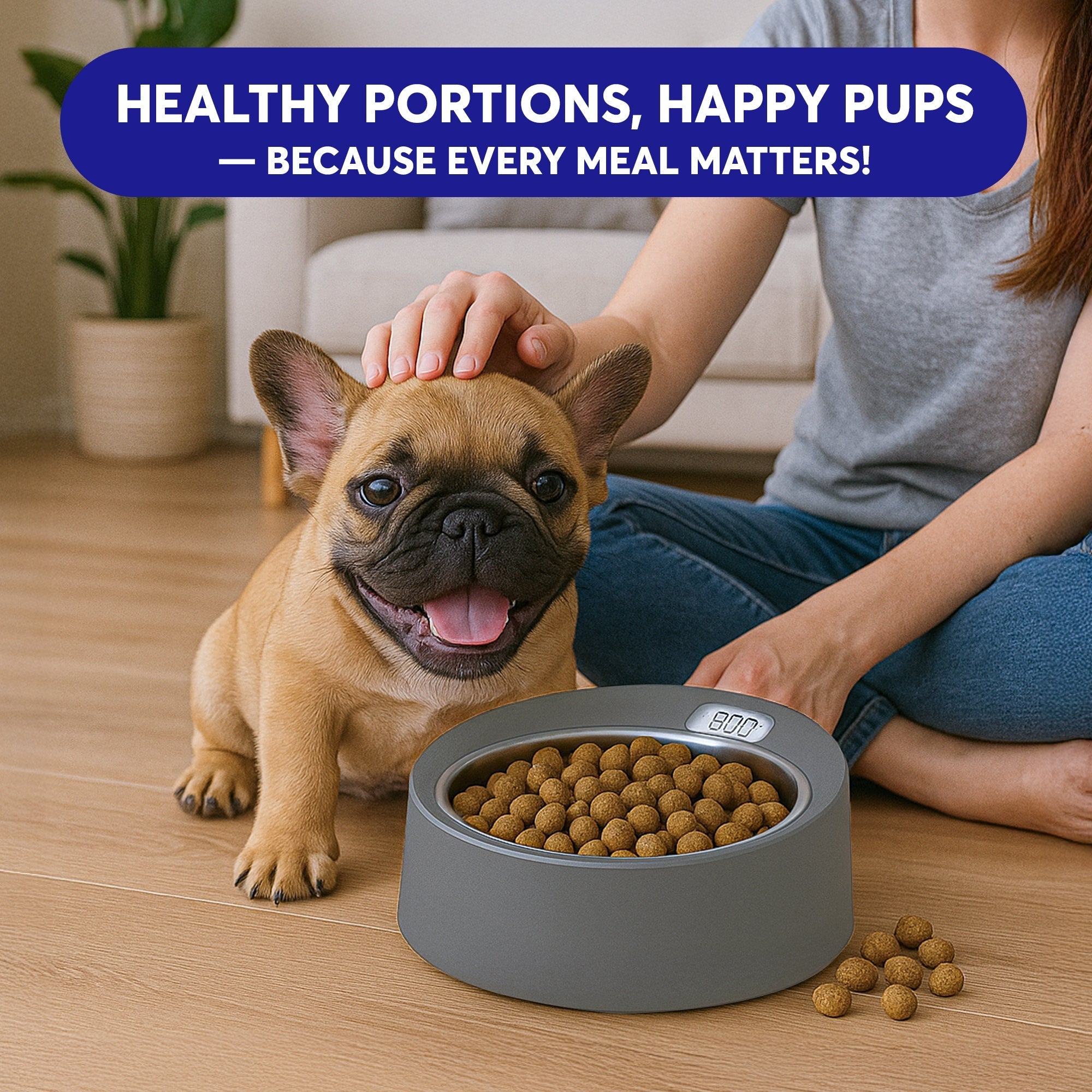 Dog Food Scale and Bowl