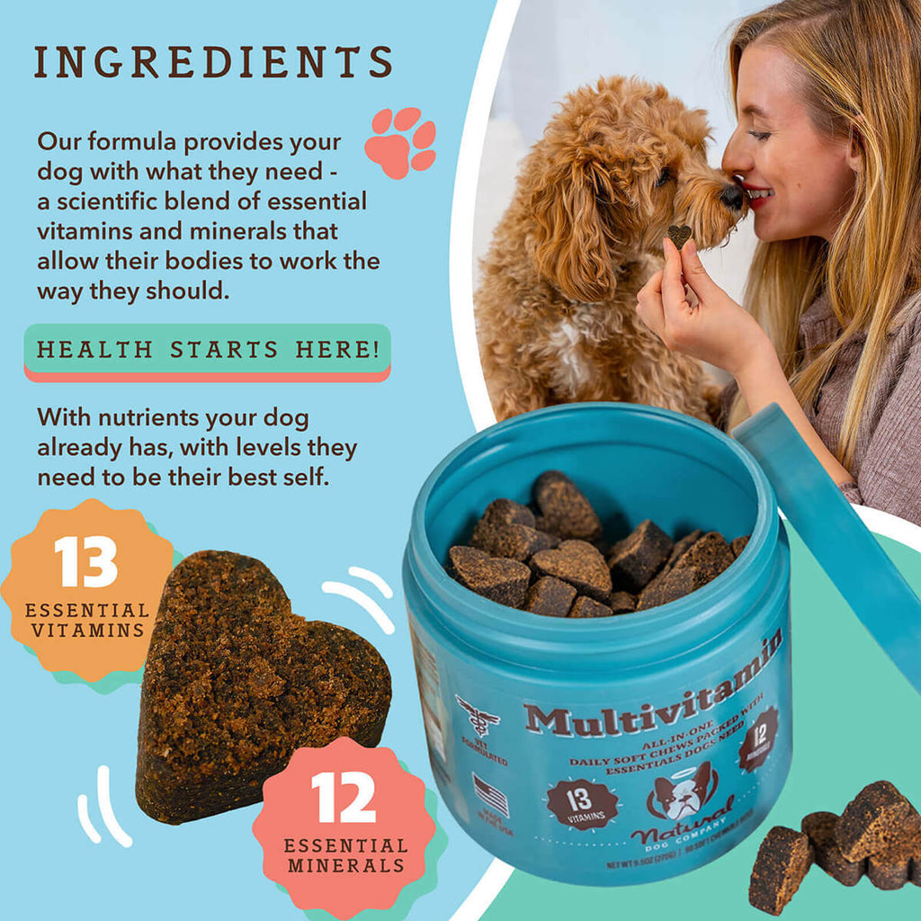Natural Dog Company Multivitamin Supplement
