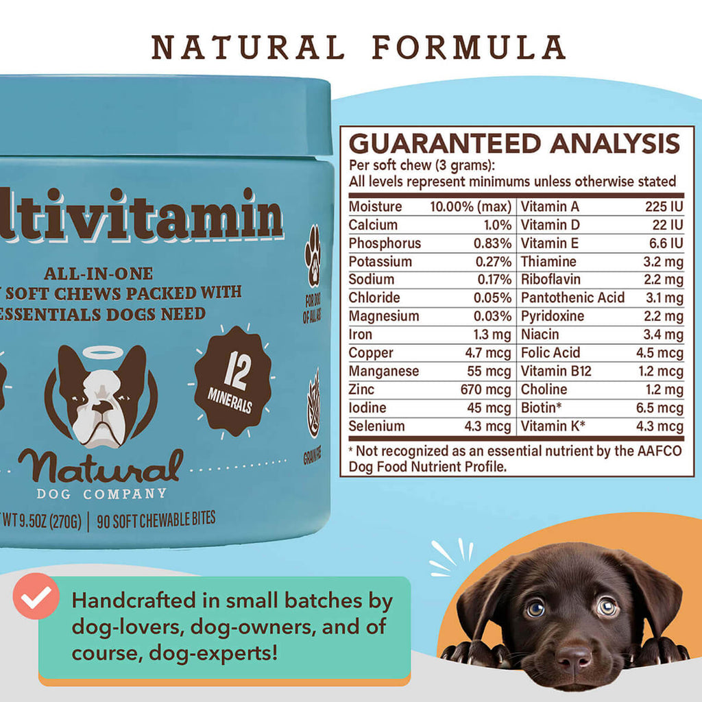 Natural Dog Company Multivitamin Supplement