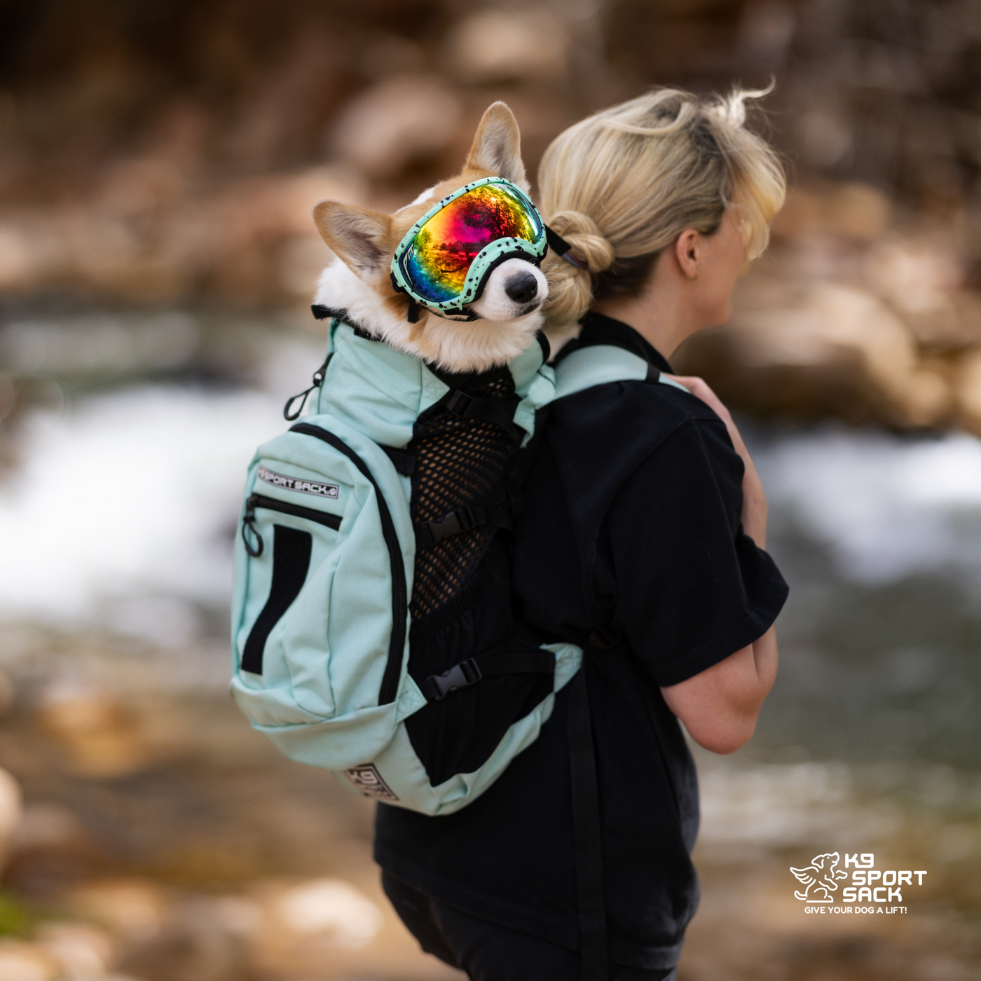 K9 Sport Sack, Plus 2, Dog Carrier with Removable Storage