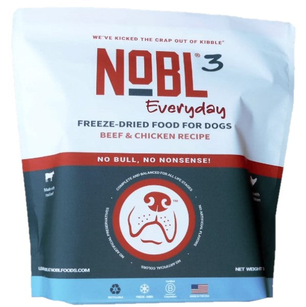 NOBL Everyday Complete Freeze-Dried Dog food
