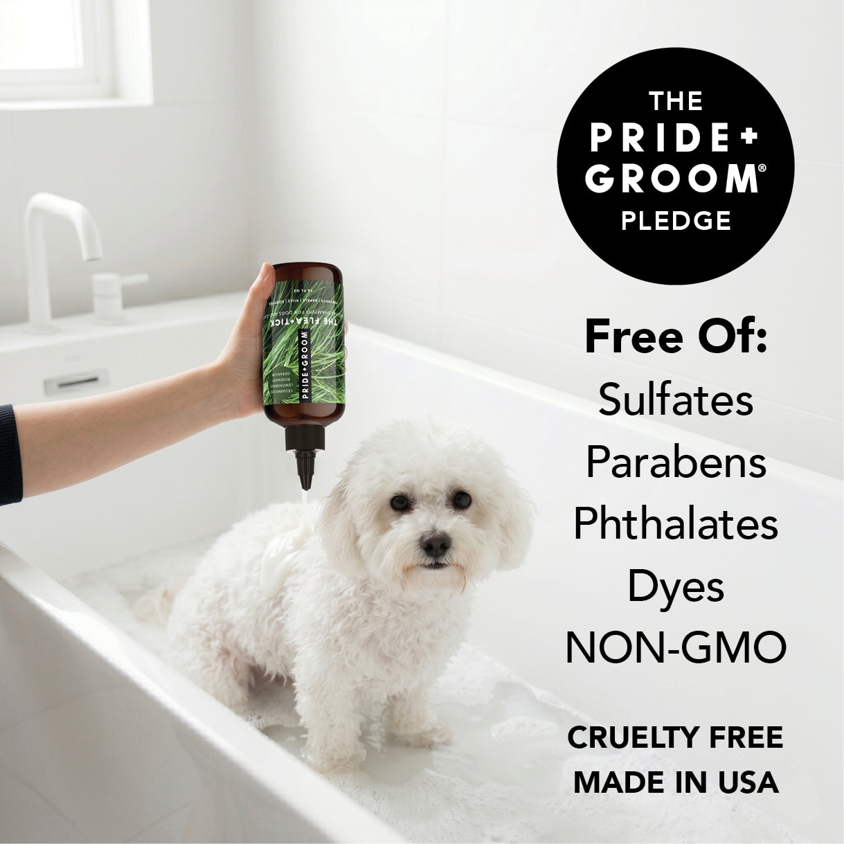 PRIDE+GROOM Flea + Tick Shampoo