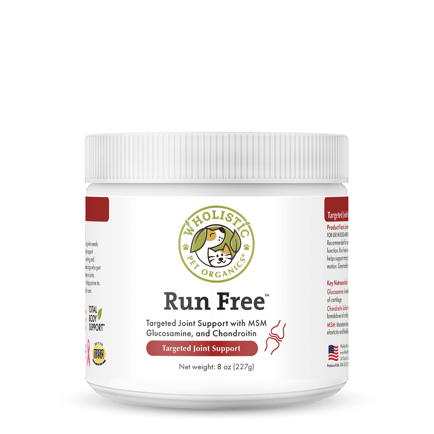 Wholistic Pet Organics Run Free™ Target Joint Support