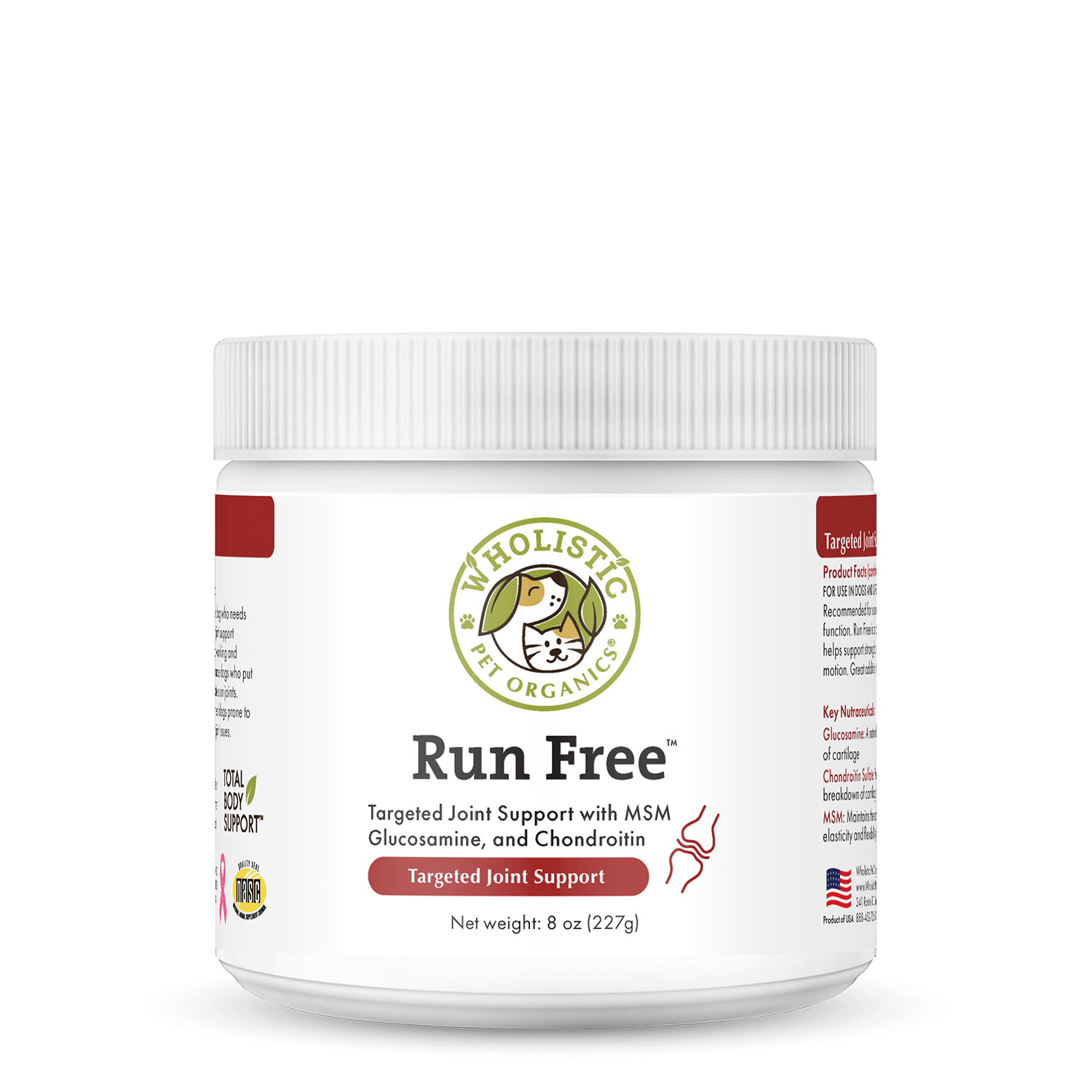 Wholistic Pet Organics Run Free™ Target Joint Support