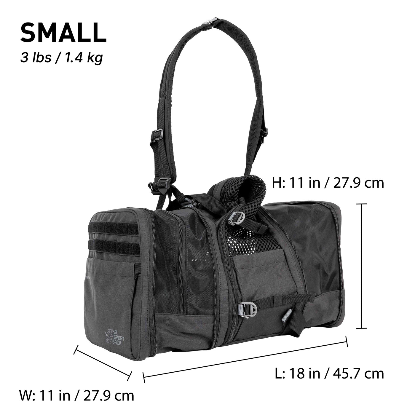 K9 Sport Sack Sky Pack, Convertible Dog Backpack & Pet Carrier