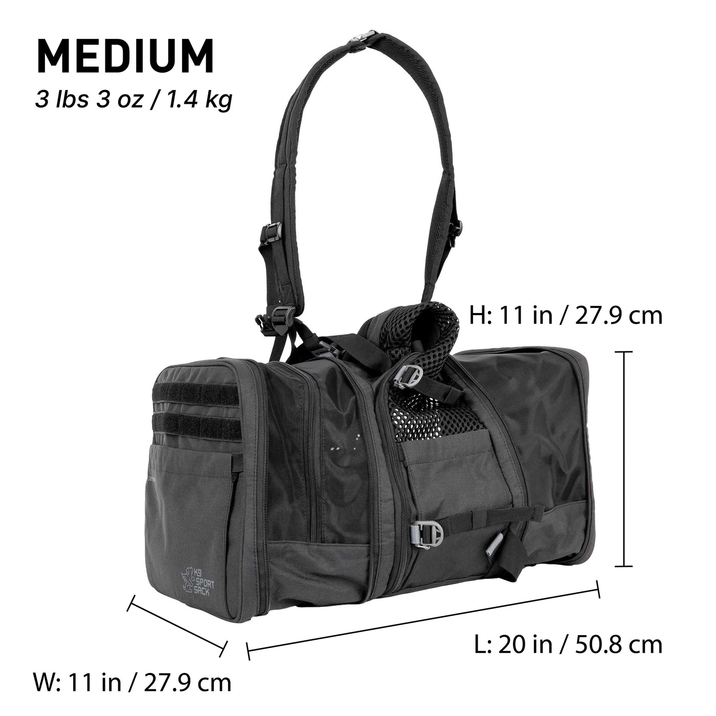 K9 Sport Sack Sky Pack, Convertible Dog Backpack & Pet Carrier