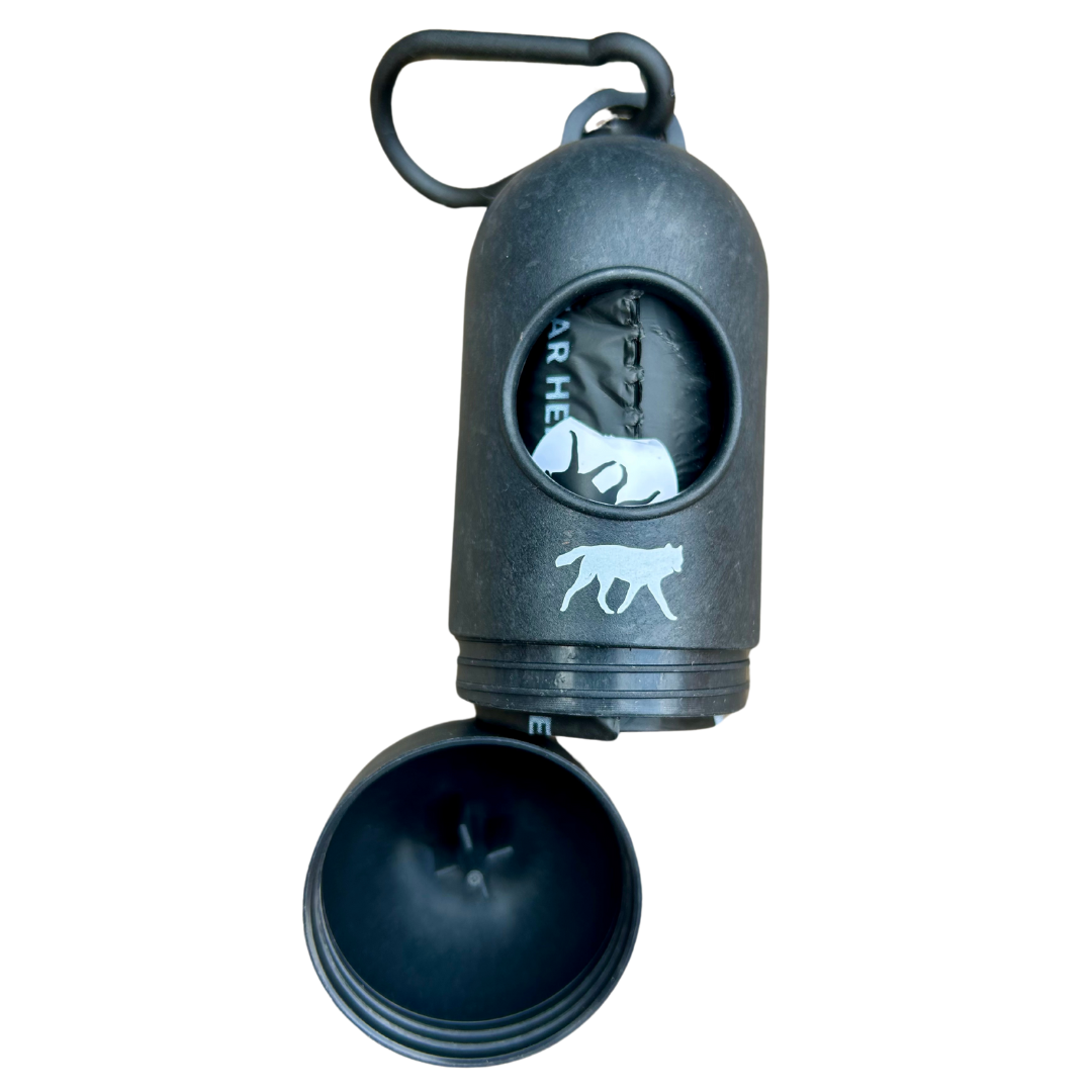 rōmng Bamboo Poop Bag Dispenser + Compostable Roll