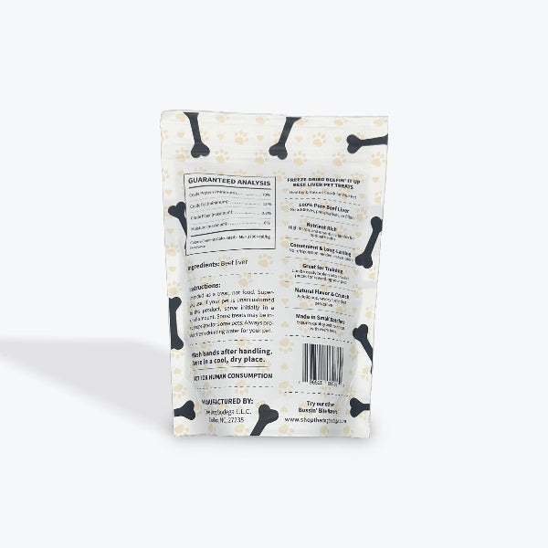 The Dog Bodega Freeze Dried Dog Treats – Bussin'Bites Beefin' It Up