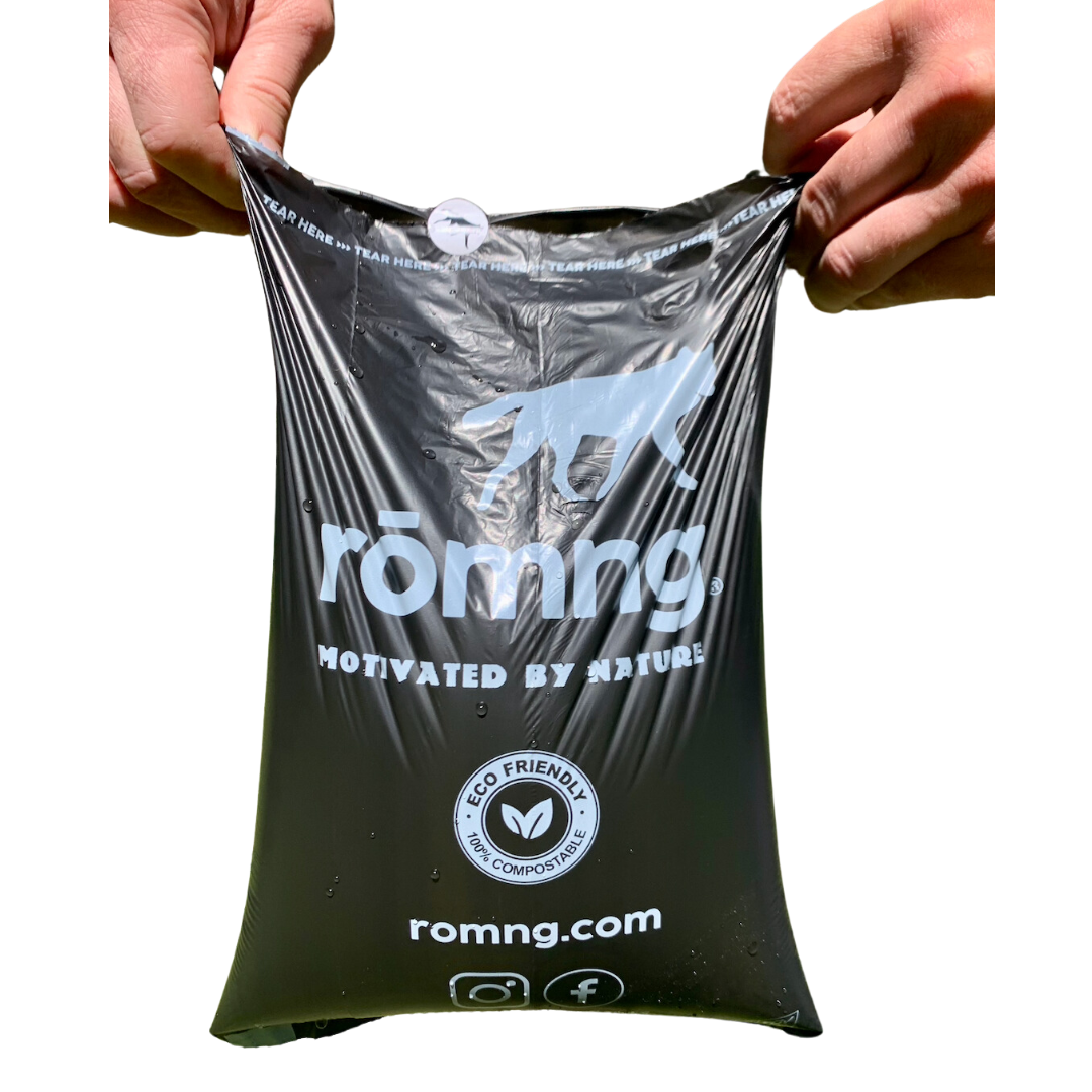 Rōmng Compostable Plant-Based Dog Poop Bags
