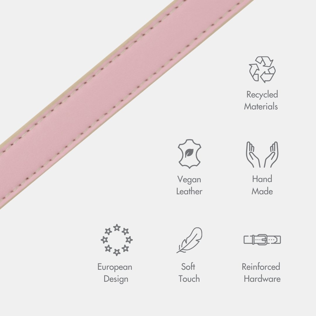 Collar - Air Tag Enabled - Vegan Leather - Cupertino