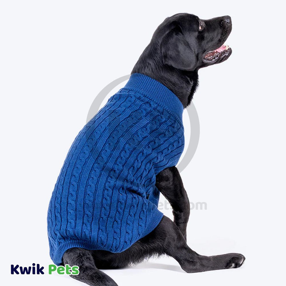 Fashion Pet Cable Knit Dog Sweater