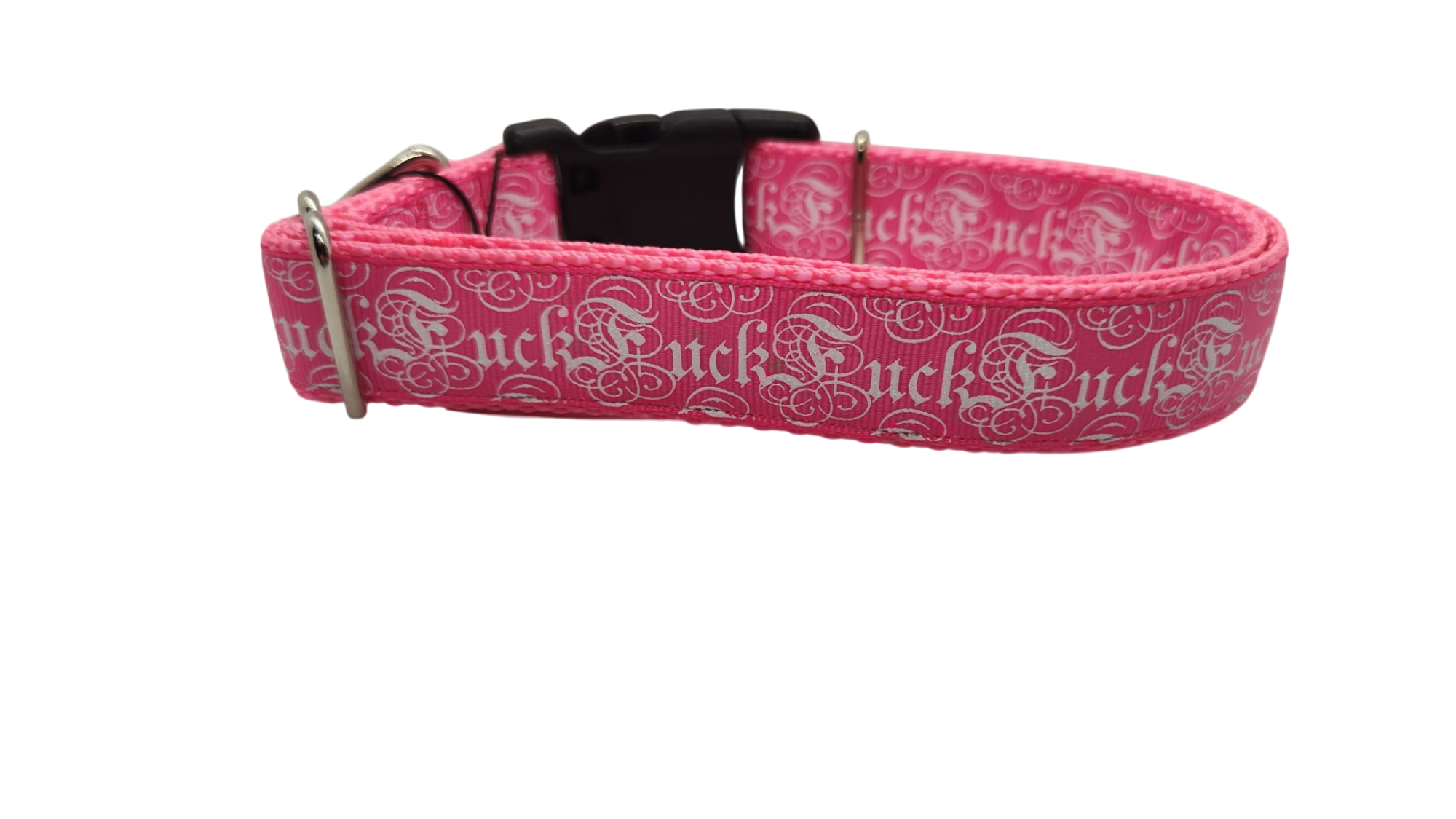 F*ck Nylon Dog Collar