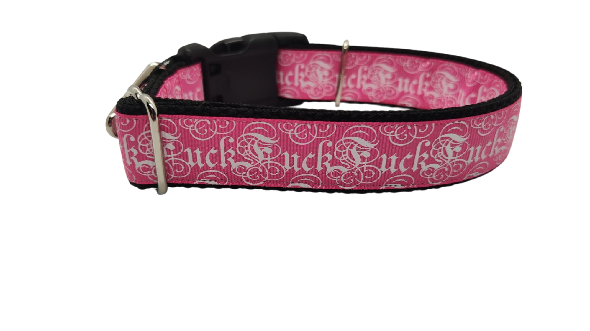 F*ck Nylon Dog Collar