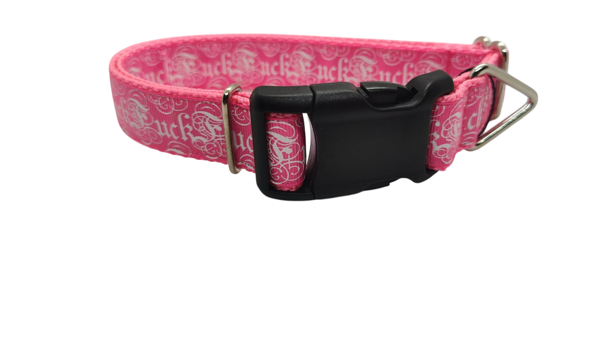 F*ck Nylon Dog Collar