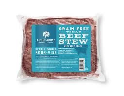 A Pup Above Texas Beef Stew Fresh Dog Food 1 lb