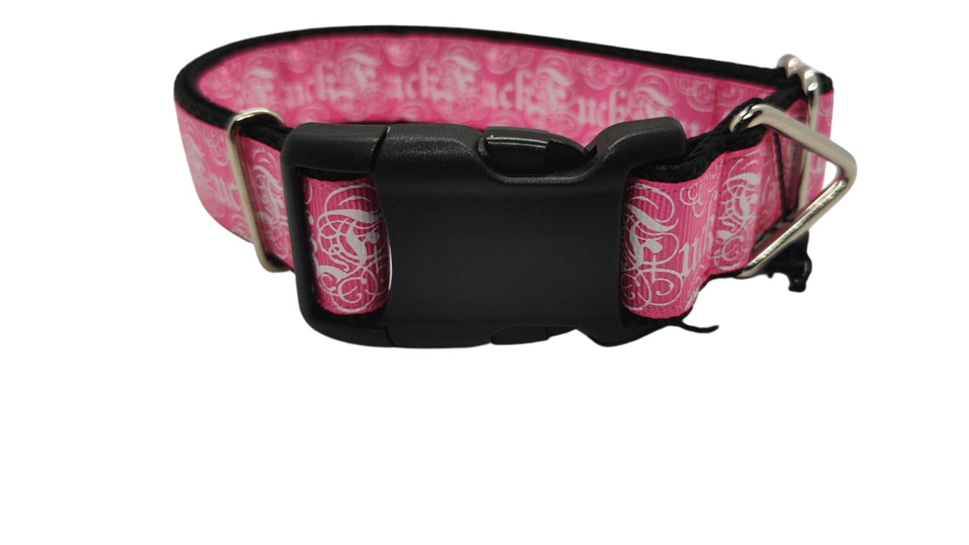 F*ck Nylon Dog Collar