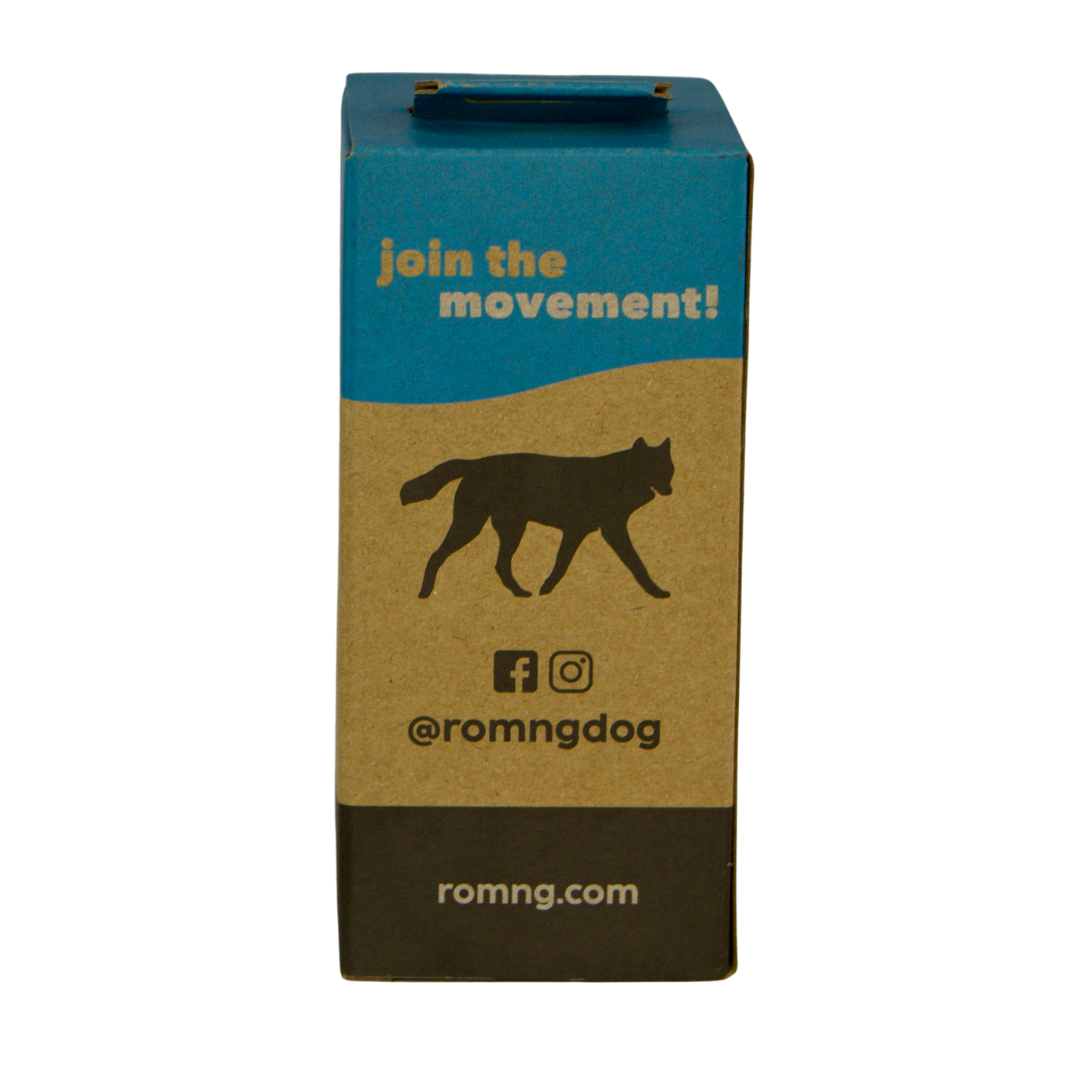 rōmng Bio-Based Dog Poop Bags + Bamboo Dispenser