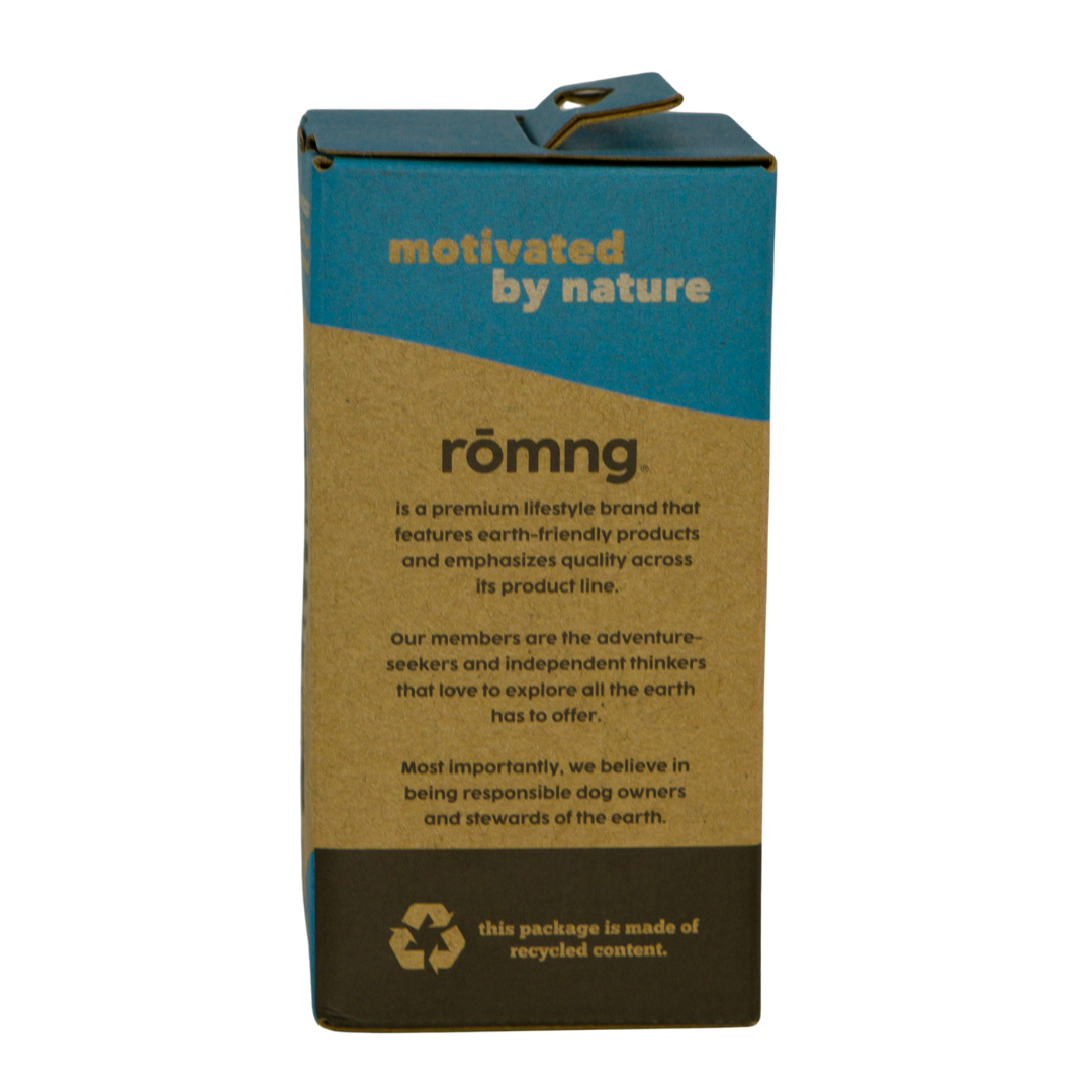 rōmng Bio-Based Dog Poop Bags + Bamboo Dispenser