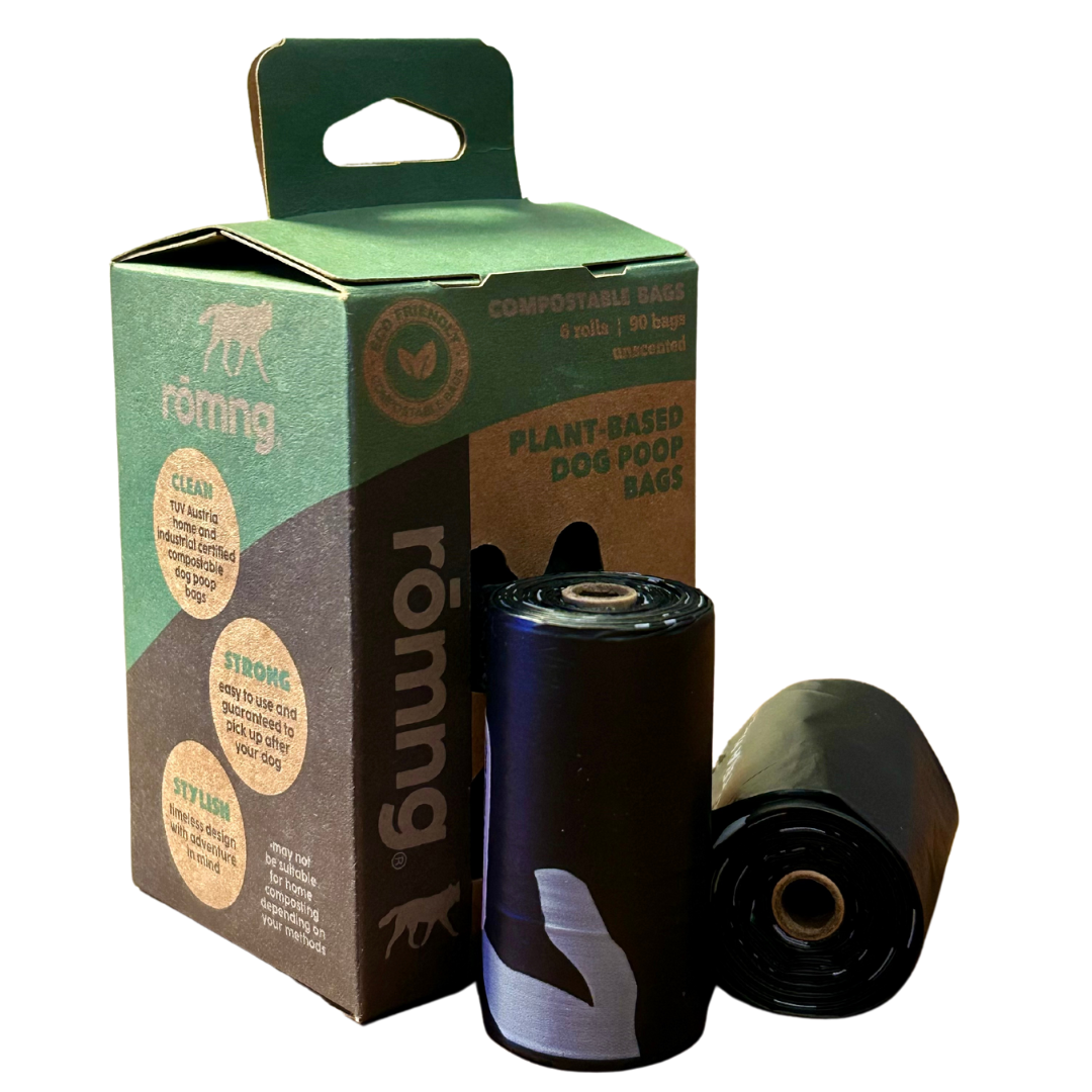 Rōmng Compostable Plant-Based Dog Poop Bags