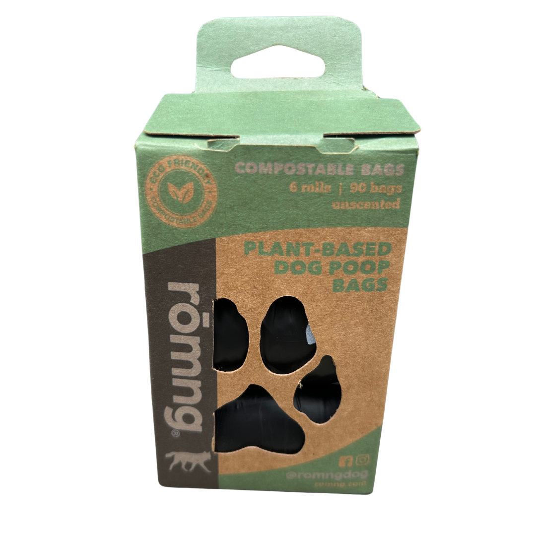 Rōmng Compostable Plant-Based Dog Poop Bags