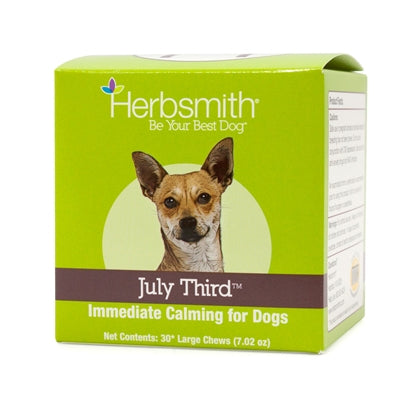 July Third - Immediate Calming Treats for Dogs by Herbsmith