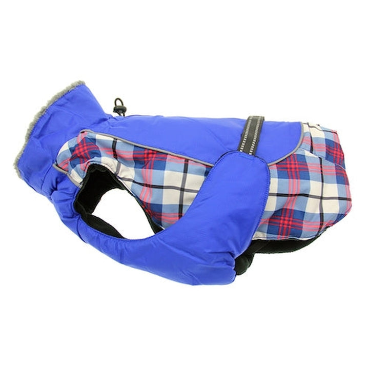 Alpine All-Weather Plaid Dog Coat