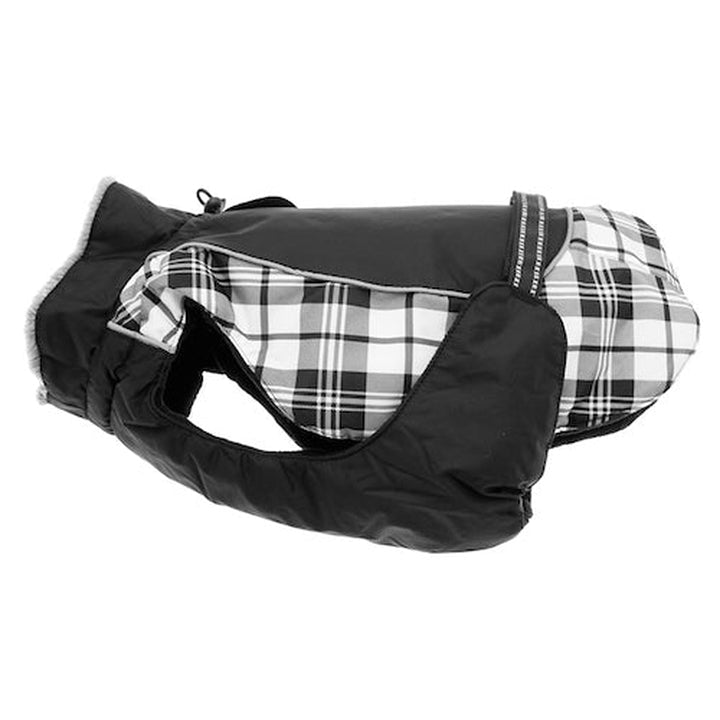 Alpine All-Weather Plaid Dog Coat